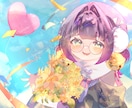 配信活動など用途様々に！イラスト描きます 用途に合わせてイラストお描きします イメージ3