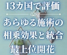 9月 あらゆる施術の最適化、統合の最上位開花します 相乗効果や実感がしっかりと自動で向上する 世界13カ国で評価 イメージ1
