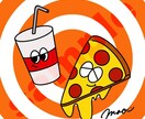可愛いポップなイラストを制作します ポップなイラストであなたのアイコンをカラフルに！ イメージ2