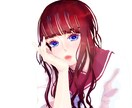 あなたが望むままのイラストを描きます 艶やかで鮮やかな美少女はいかがですか？ イメージ1