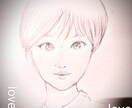 似顔絵イラスト描きます 親しみやすいシンプルな似顔絵やさし絵カット イメージ2