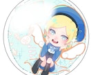 アイコン/サムネ/グッズ/立ち絵イラスト作成します 淡い厚塗り水彩のような雰囲気のイラストです イメージ4