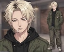 男性VTuber様向けの高品質セット承ります 配信画面/背景/ネームロゴ/離席中/待機中/OP/EDセット イメージ4