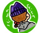SNS用ポップで個性的なアイコン作成します 人と被らないポップで記憶に残る手描き風 イメージ7