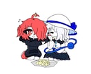 可愛いデフォルメイラストお描きします 配信者様やご家族などを可愛いデフォルメイラストに！ イメージ3