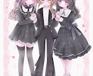 イラスト制作♡キラキラふわふわなイラスト描きます とにかく"カワイイ"が好きな方へ！SNSアイコン・立ち絵等◎ イメージ8