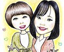 送料込✴︎手描きの似顔絵お描きします リアルでそっくりなのにかわいい♡暖かい手書きの似顔絵☺︎ イメージ1