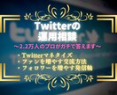 Twitter運用に関するお悩みを何でも聴きます 【アナタの強みを活かした最適なアカウント設計をアドバイス】 イメージ1