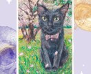大切なペットの似顔絵をオイルパステルで描きます リアル×絵本みたいに温かく可愛い×飾れる 送料無料 イメージ1