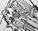 ミリペンで手書きトレースいたします アナログトレースで線画を作成。原画を納品いたします。 イメージ2