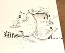 かわいらしくゆるいイラストを描きます 動物でも似顔絵でも物であればなんでも描きます！ イメージ5