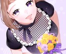 かわいい女の子描きます 配信用のサムネイル・ヘッダー・表紙・フラスタなどにどうぞ！ イメージ1