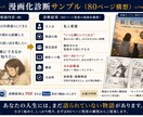 人生や創業物語の漫画化診断をしますます 157ページ漫画出版実績。漫画になる物語を発掘します イメージ4