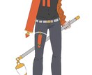 イラスト描きます 立ち絵書かせてください後悔はさせません イメージ5
