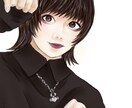 自分好みのお顔のイラストを書きます 特に素材がない場合は盛れたプリクラなどを参考にします！ イメージ3