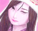 修正可　SNS向け人物アイコン描きます カラフルでかわいいあなただけのアイコンﾃﾞｽ イメージ2