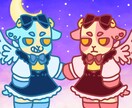 商用無料！かわいい動物イラストお描きします あなただけの特別なキャラクターを心を込めて制作します！ イメージ10
