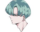 SNSアイコン制作します シンプル可愛いアングラ感のあるイラストです イメージ2