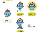 かわいい変身似顔絵描きます SNSでインパクト大！変身姿のアイコン イメージ3
