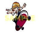 アイコンお描きします カートゥーン風？ミニキャラ？かわいい？不思義？なイラスト イメージ3
