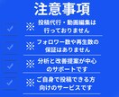 SNS運用の方向性整理をサポートします 分析から運用の軸と改善案を整理します イメージ2