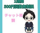 誰にも言えないもやもや●人間関係の悩み愚痴聞きます 20代～50代の夜寂しいあなたチャット1週間回数無制限雑談 イメージ1