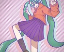 歌ってみたイラスト等描きます YouTube、nanaなどでの使用◎商用利用◎ イメージ5
