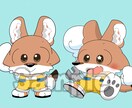ポップでキャッチーなオリジナルキャラクター作ります かわいい！商用利用OK！販促効果バツグンなキャラ作ります！ イメージ4