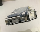 御愛車や好きな車をリアルに描きます 友人や御自分へのプレゼントにオススメ！ イメージ2