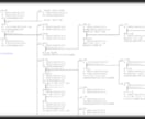 家系図(末広がり型)を作成します 戸籍を基にExcelで家系図(末広がり型)を作成します イメージ1