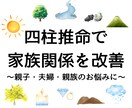 ご家族・親子に関するお悩みを四柱推命で改善します 家族や親子、夫婦問題を徹底鑑定し、解決策をご提案 イメージ1