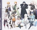 男の子アイコン/イラスト描きます Vtuber立ち絵/TRPG/配信者のイメ絵お任せあれ！ イメージ3