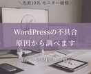 WordPressの不具合を調べて修正します 【先着10名モニター価格】原因調査→お見積り→修正 イメージ1