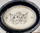 大切なペットの似顔絵【鉛筆画】を作成します サービス開始限定最低価格！完全手書き♪プレゼント用にも イメージ3