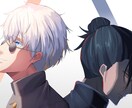 SNSアイコンや1枚絵など様々なイラストを描きます 現役イラストレーターがご要望に沿ったイラストを描きます イメージ3