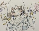 MVなどの1枚絵をアナログで描きます 私とぜひ一緒に作品作りませんか？ イメージ5