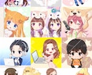 アイコン・イラスト・立ち絵等★可愛くお描きします ココナラ累計1000件超えで安心取引★ミニキャラ通常頭身など イメージ3