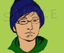 あなただけの似顔絵描きます シンプルなイラストでセンス良く！ イメージ4