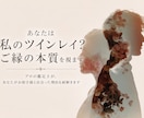 あなたは私のツインレイ？ご縁の本質を視ます プロの鑑定士が、あなたがお相手様と出会った理由を紐解きます イメージ1
