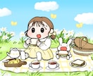ゆるくてかわいいこどもの絵描きます 絵本のような世界をお届けします。ミニキャラとしても◎ イメージ1