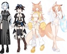 商用◎活動者向けイラスト・立ち絵などを描きます サムネイル、IRIAM、SNS等利用可能。 イメージ3