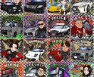 激似！！大切な愛車や乗り物のイラスト製作をします アイコンやデジタルギフトに最適！シール印刷も可能です♪ イメージ4