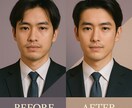 プロ品質で人物写真をレタッチします ※実績作りの為先着5名様まで1000円！ イメージ3