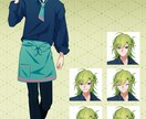 TRPG・ゲーム立ち絵イラスト作成します TRPGやゲームで使用できるキャラクター立ち絵の制作 イメージ5