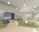 マンション・店舗・施設の建築CGパースを承ります 戸建以外の建築CGパースの作成を承ります イメージ3
