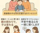 受験期の親の心の整え方を支援します 子育て/受験サポート/発達/不登校/悩み全般/元カウンセラー イメージ2