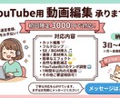 Youtubeの動画を格安で編集します みなさまの世界観を大切にしながら丁寧に編集します！ イメージ1