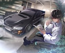 スタイリッシュなメカニックイラスト描きます ロボット・メカ娘・車など複雑なモチーフ可 イメージ9