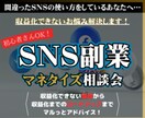 初心者さんOK！ＳＮＳ副業で収益化する方法教えます 具体的なアドバイスであなたの副業を徹底サポートします！ イメージ1
