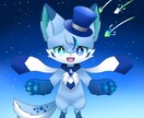 IRIAMで配信するケモノ立ち絵をお描きします 好きをカタチに特別な1匹をあなたに イメージ1